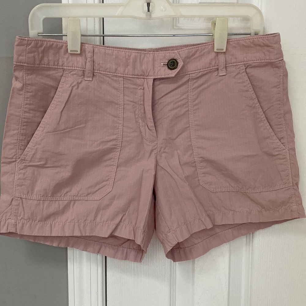 J.Crew women’s cotton ripstop shorts in pink size 4